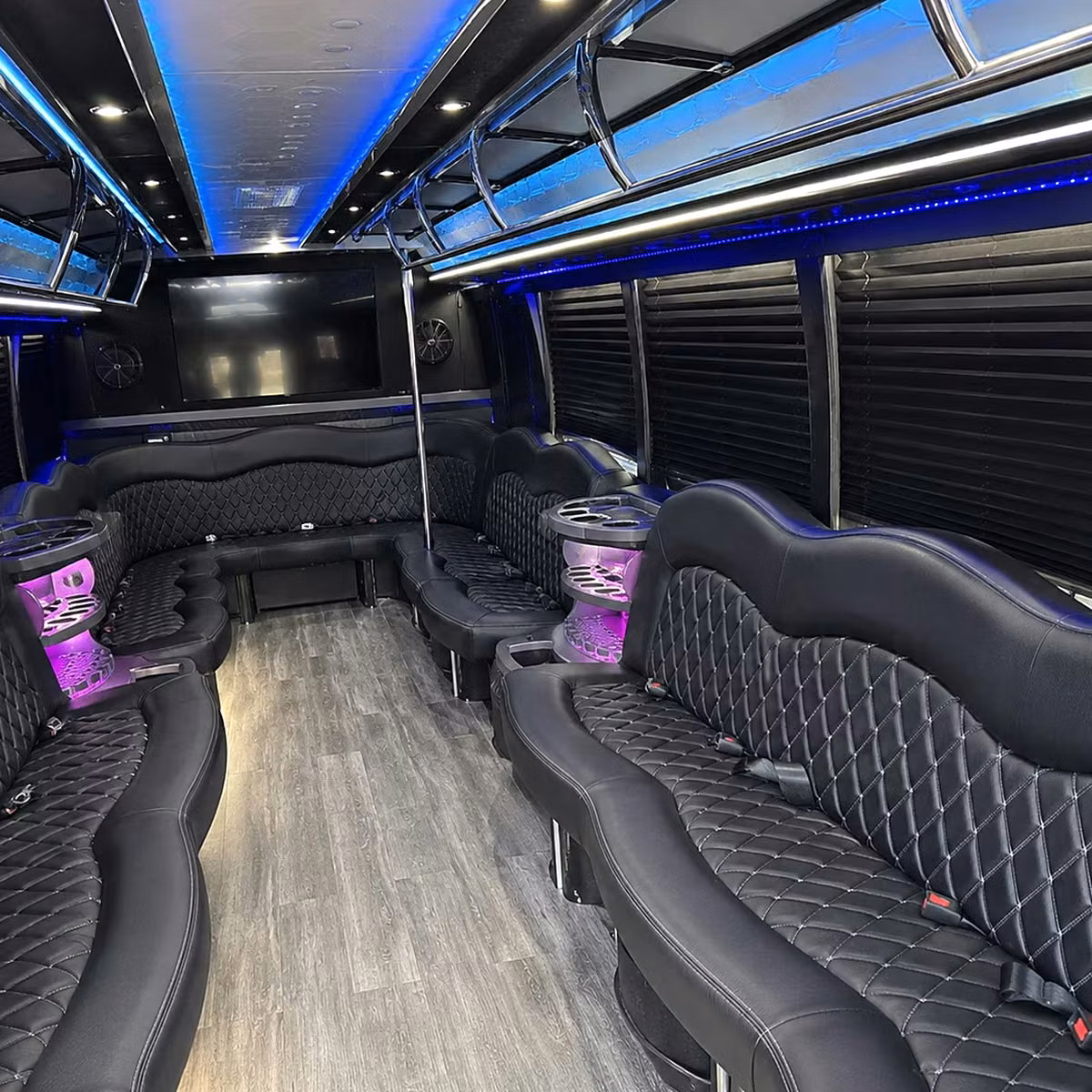 party bus interior
