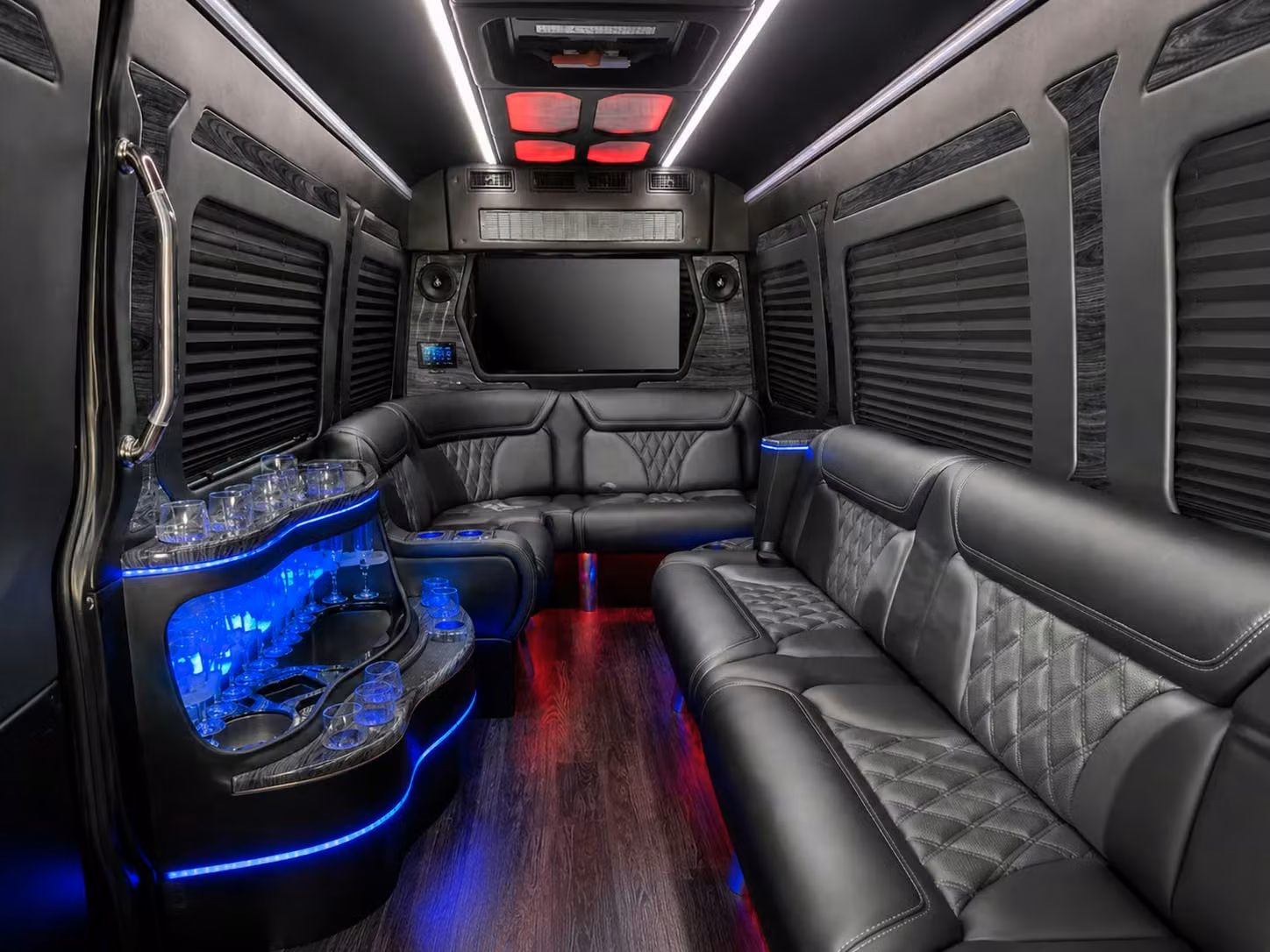 sprinter limousine inside