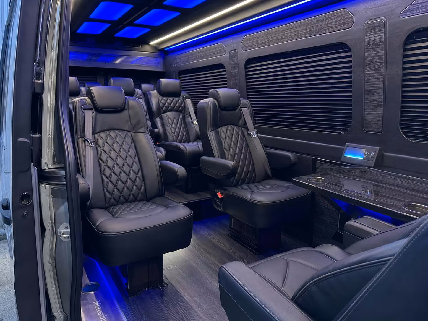 sprinter van transportation for groups and events across west jordan