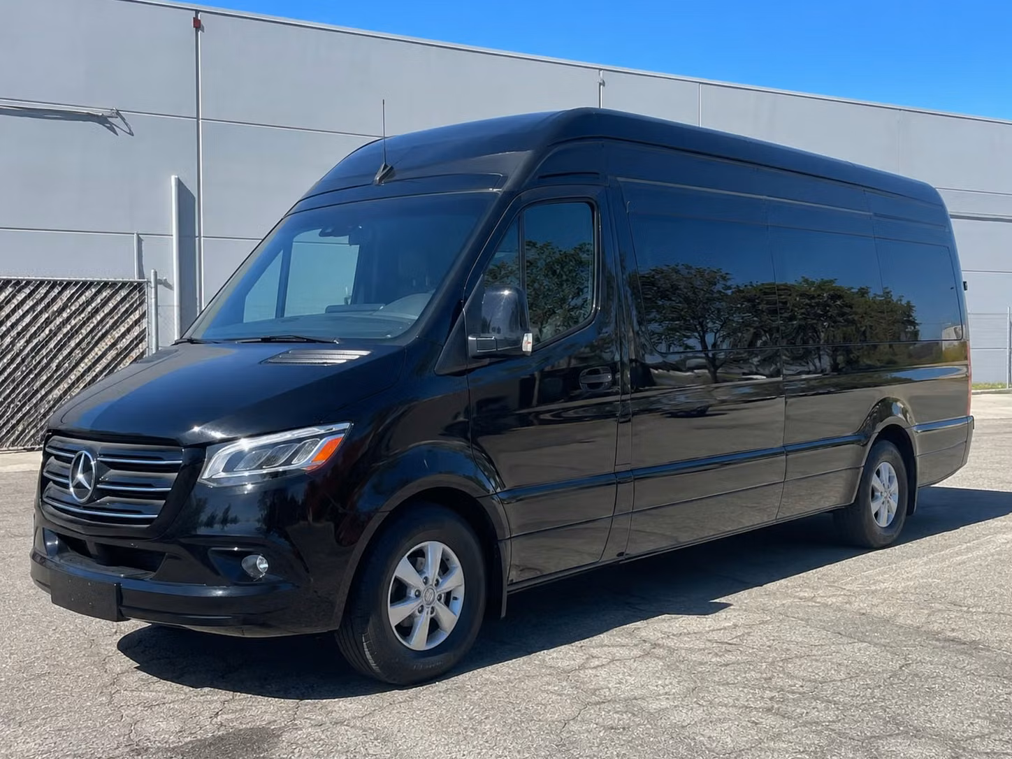 sprinter van with driver